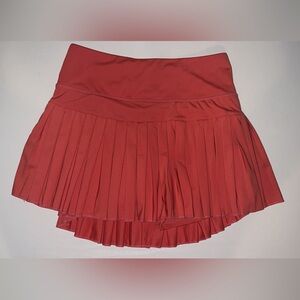 orange gold hinge skirt